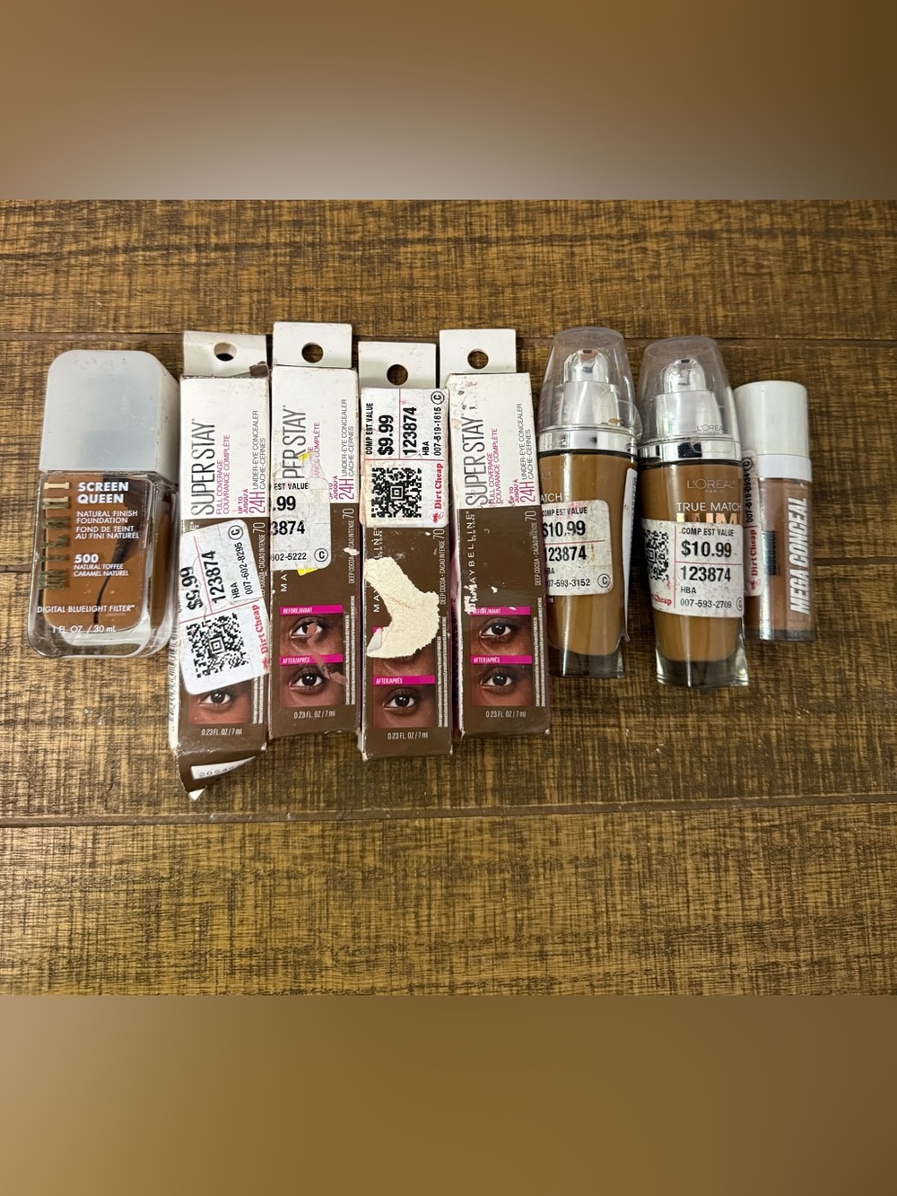 L'Oreal True Match & Super Stay Concealer Assortment - Cream & Tan Shades